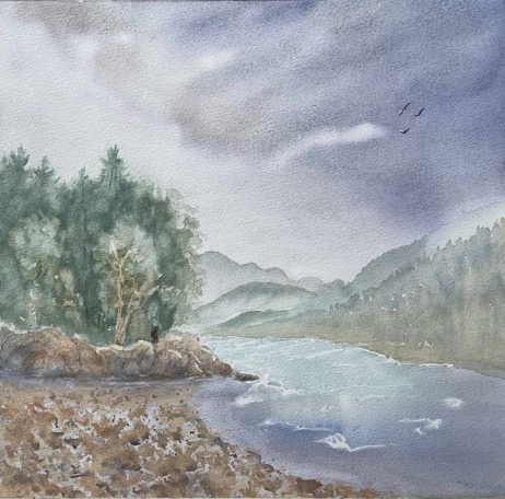 Wanderer am Lech Wanderer am Lech